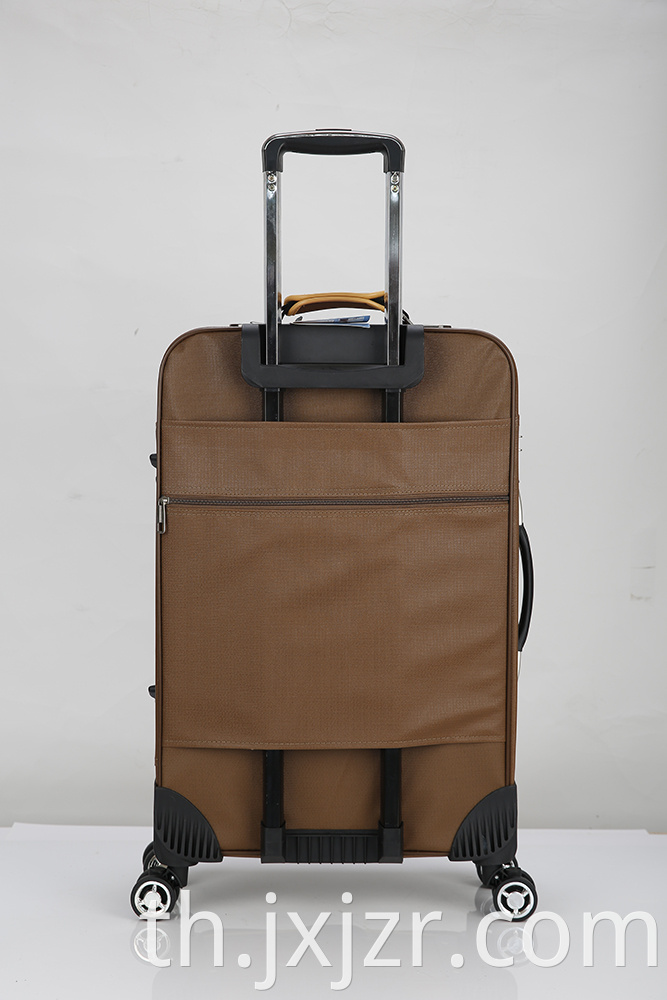 Pu Luggage Sets Leather Boarding